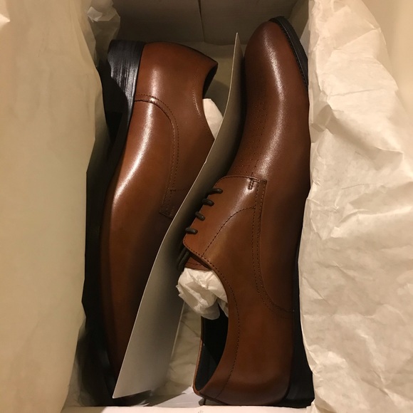 Steve Madden Jonah Cognac Leather Oxford (Men’s) - Picture 7 of 8